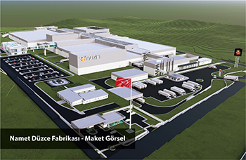 Namet Düzce Fabrikası - Maket Görsel
